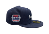  Supreme x New Era Box Logo Opening Day 2021 Navy Cap 