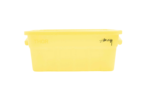  Stussy x Thor Storage Round Bin Yellow 