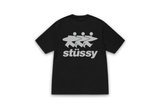  Stussy Surfwalk Pigment Dyed Black Tee 