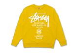  Stussy World Tour Sweater Honey 