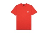  Stussy Basic Pigment Dyed Tee Tomato 