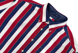  Vintage 90s Tommy Hilfiger Striped Long Sleeve Shirt 