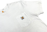  Carhartt Original Fit HeavyWeight Pocket White Tee 