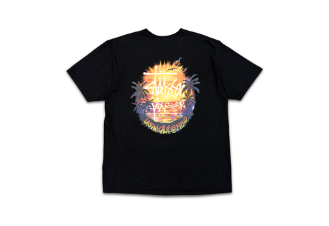  Stussy Sunset Black Tee 