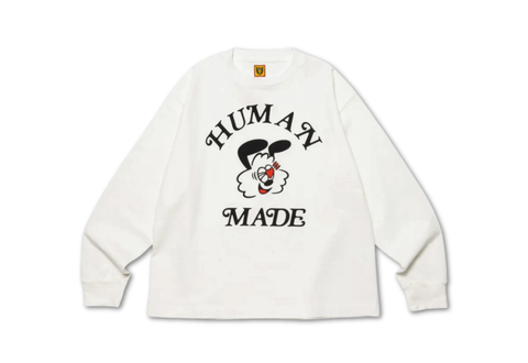  Humanmade x Girls Don't Cry Valentine's Day Long Sleeve White Tee 