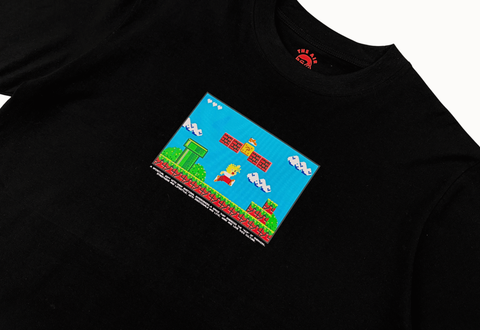  The Air Saigon® Merchandise – Press Start To Continue Black Tee 