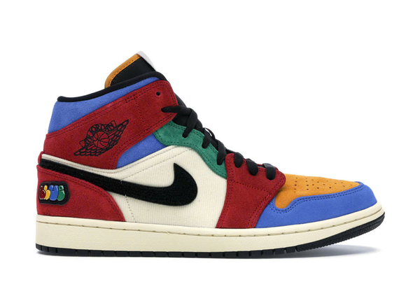  Air Jordan 1 Mid SE Fearless Blue the Great 