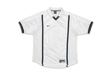  Vintage 90s Nike Sporty Blockcore Glossy Football Jersey 
