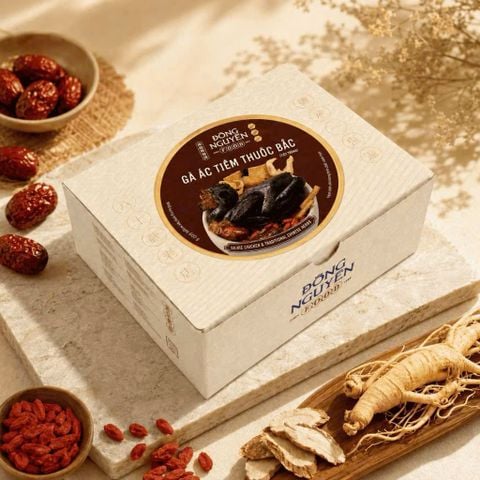 [Canh Tiệt Trùng] - Gà Ác Tiềm Thuốc Bắc