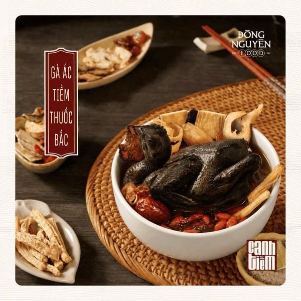 [Canh Tiệt Trùng] - Gà Ác Tiềm Thuốc Bắc