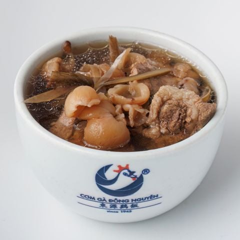  Bông Atiso Nhãn Nhục Tiềm Sườn/ Artichoke, longan and pork ribs soup/ 百合花(朝鮮薊)燉湯 