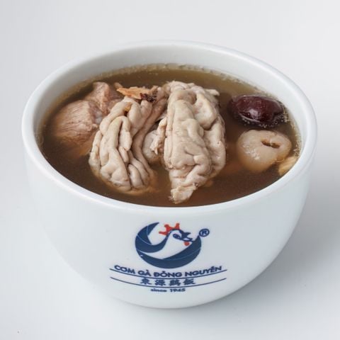 Óc Heo Tiềm Xuyên Khung Bạch Chỉ/ Pig brain and Chinese herb soup/ 葯材燉猪腦 