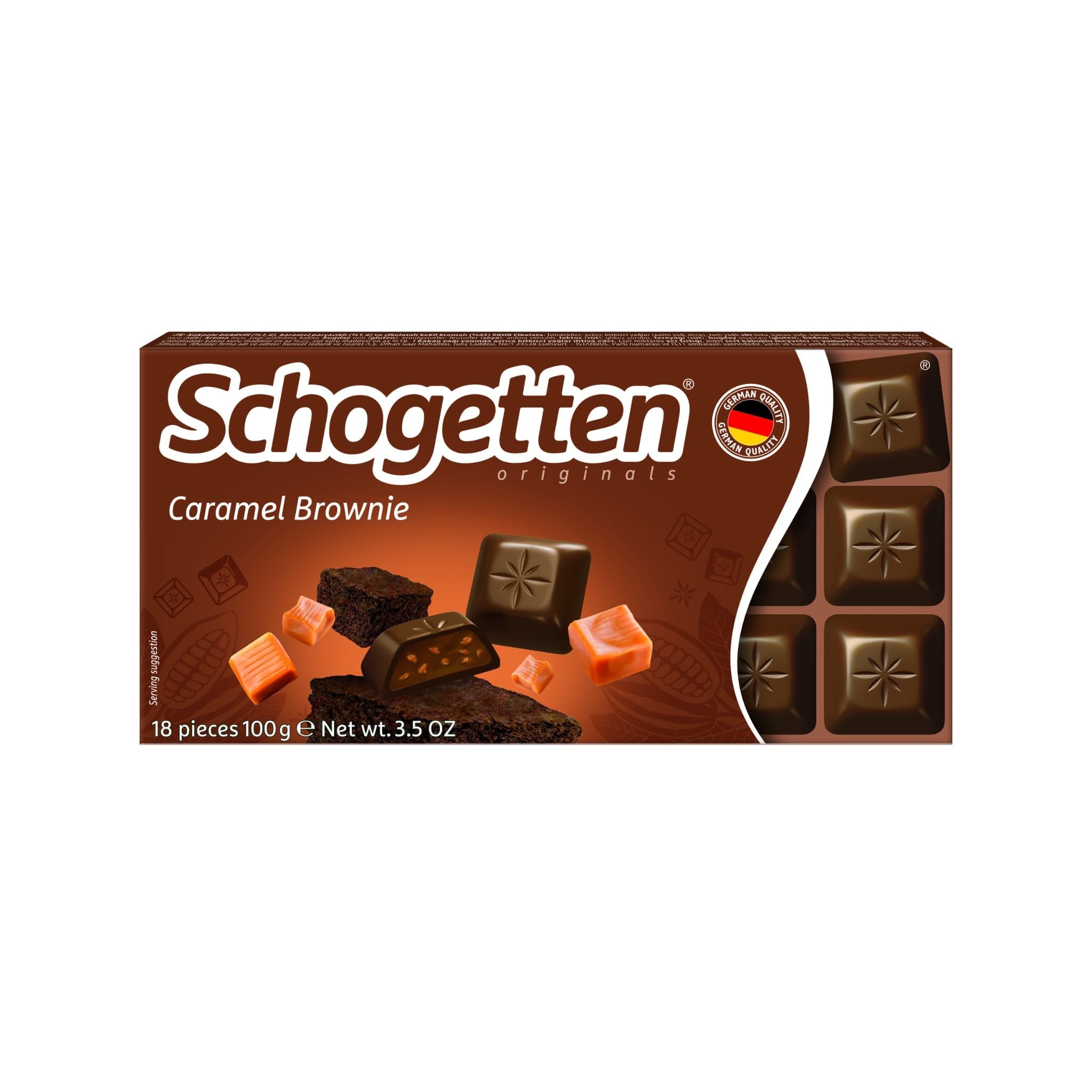  Socola SCHOGETTEN – Vị Caramel – thanh 100g 