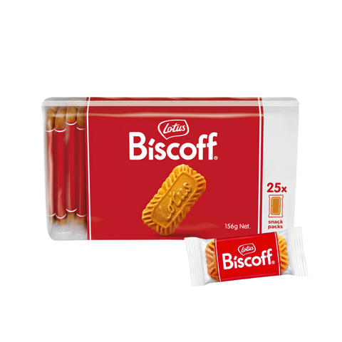  Bánh quy giòn LOTUS BISCOFF - Vị quế caramel - túi 156g 