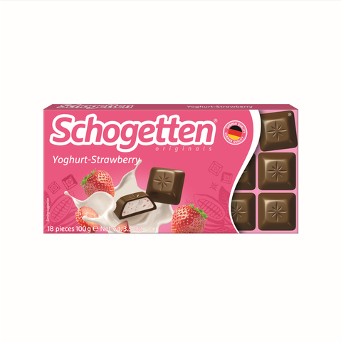  Socola SCHOGETTEN – Vị Dâu – thanh 100g 