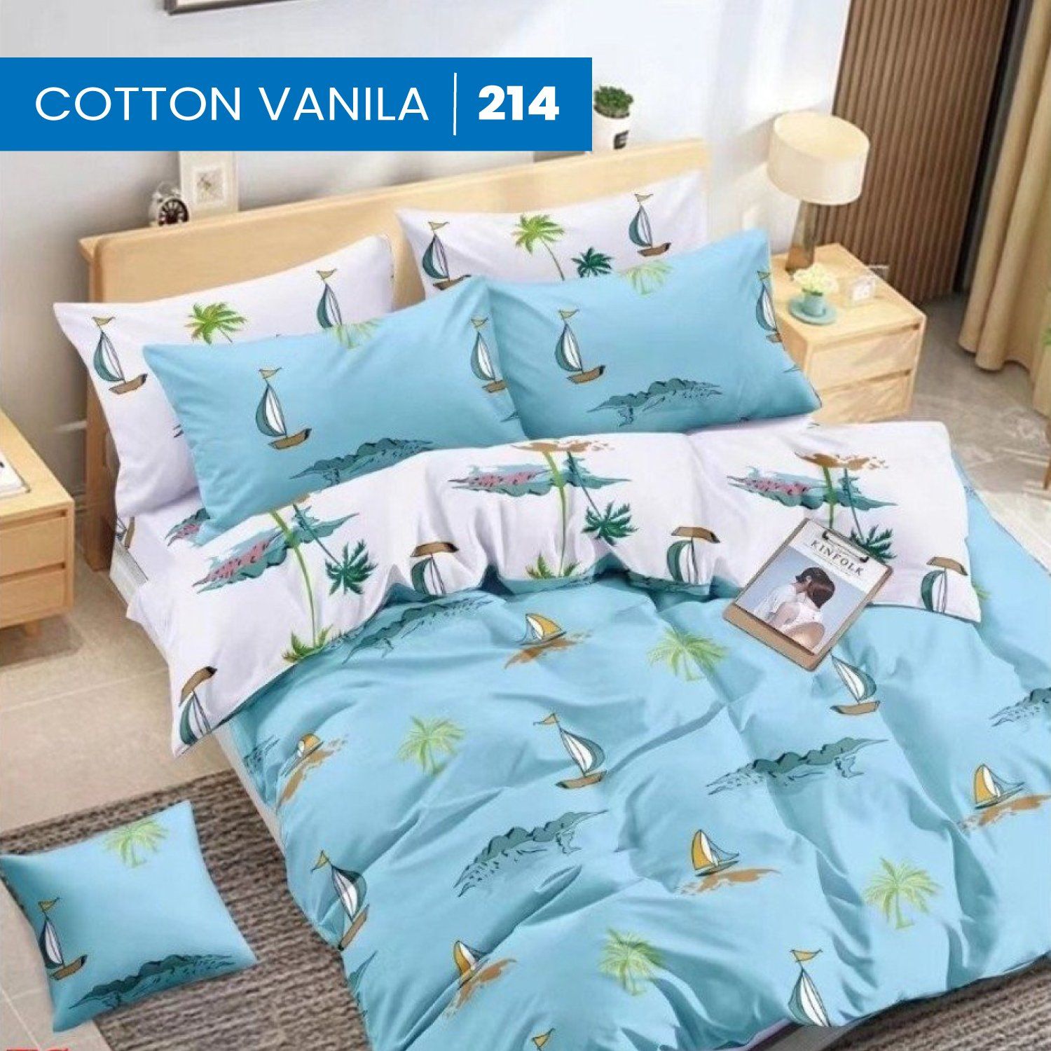  Ga Bọc Cotton Vanila 214 