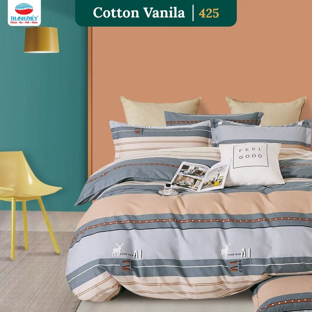  Chăn Lẻ Cotton Vanila 425 