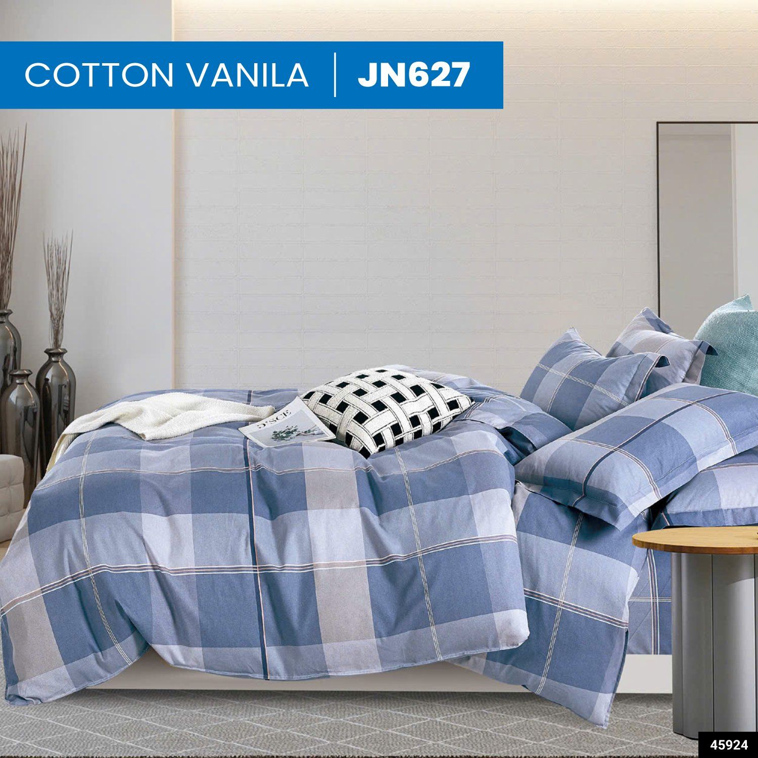  Vỏ Gối Lẻ Cotton Vanila 627 