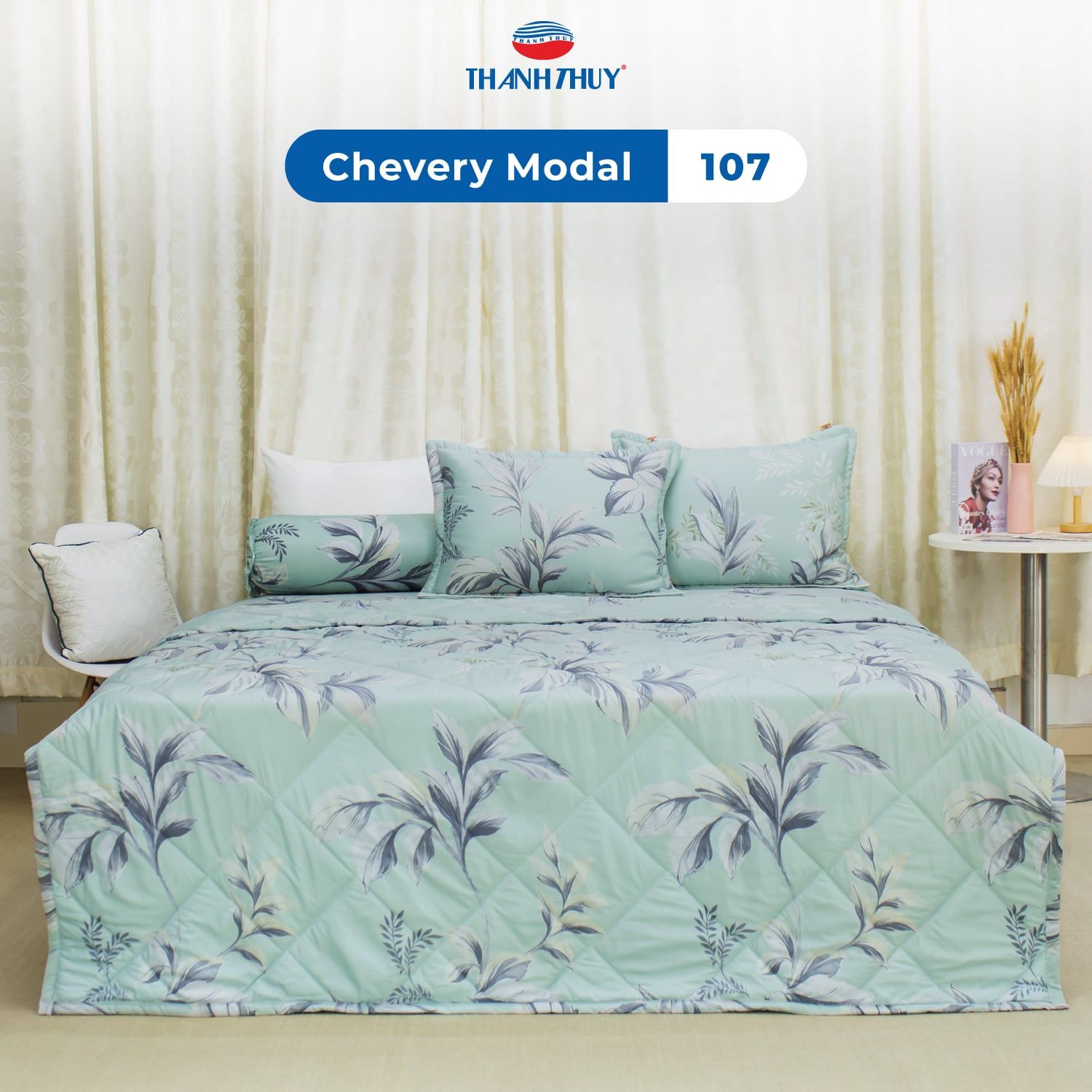  Bộ Ga Bọc Lụa Chevery Modal 107 