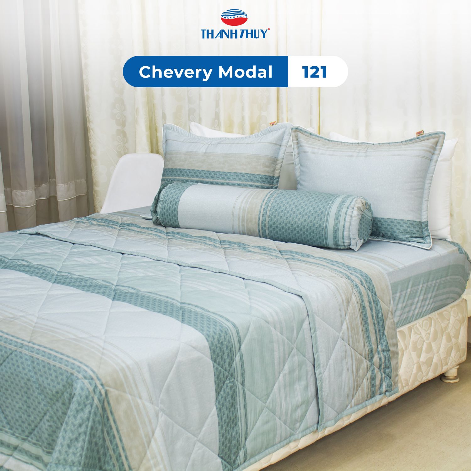  Vỏ Gối Lẻ Lụa Chevery Modal 121 