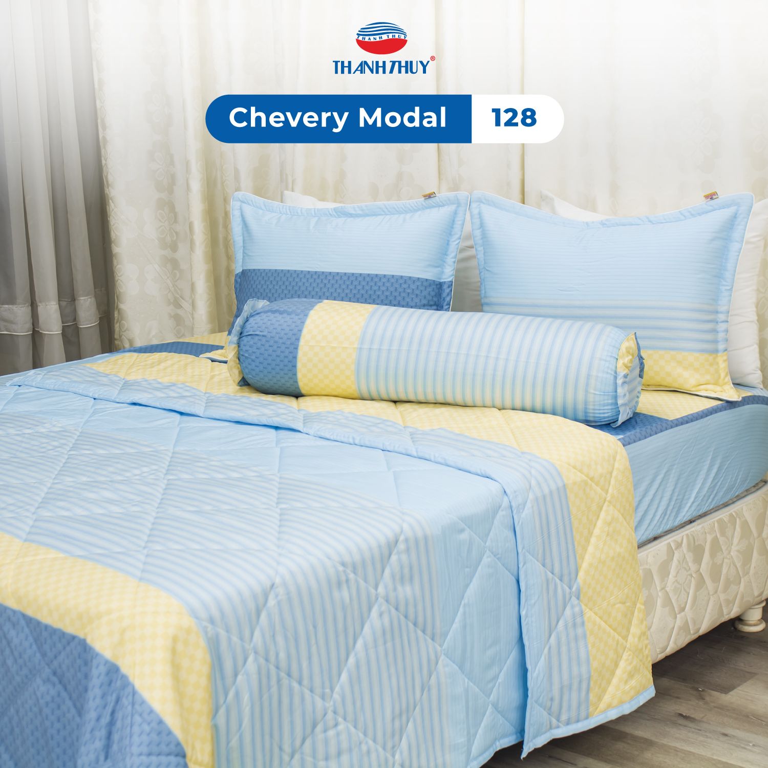  Vỏ Gối Lẻ Lụa Chevery Modal 128 