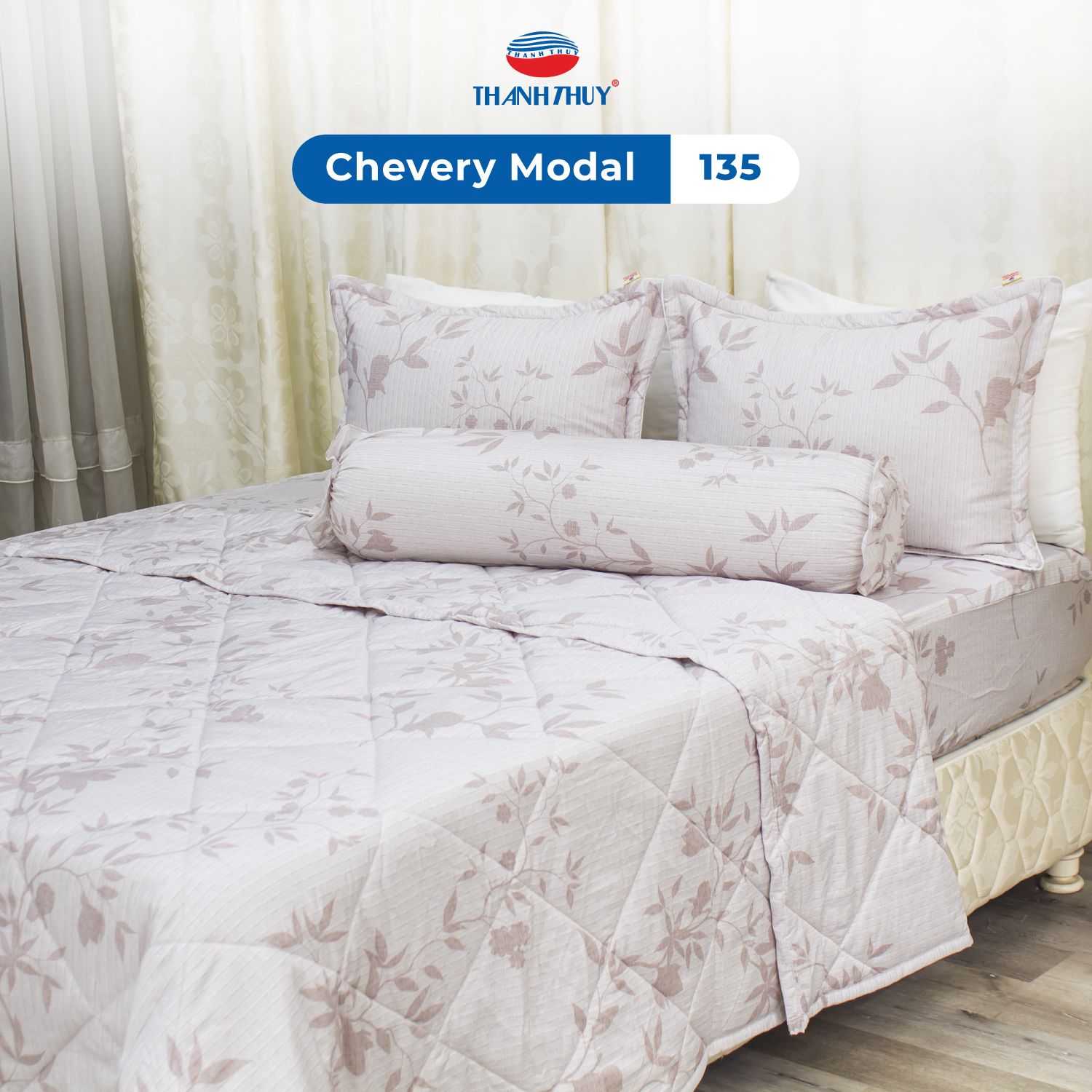  Bộ Ga Bọc Lụa Chevery Modal 135 