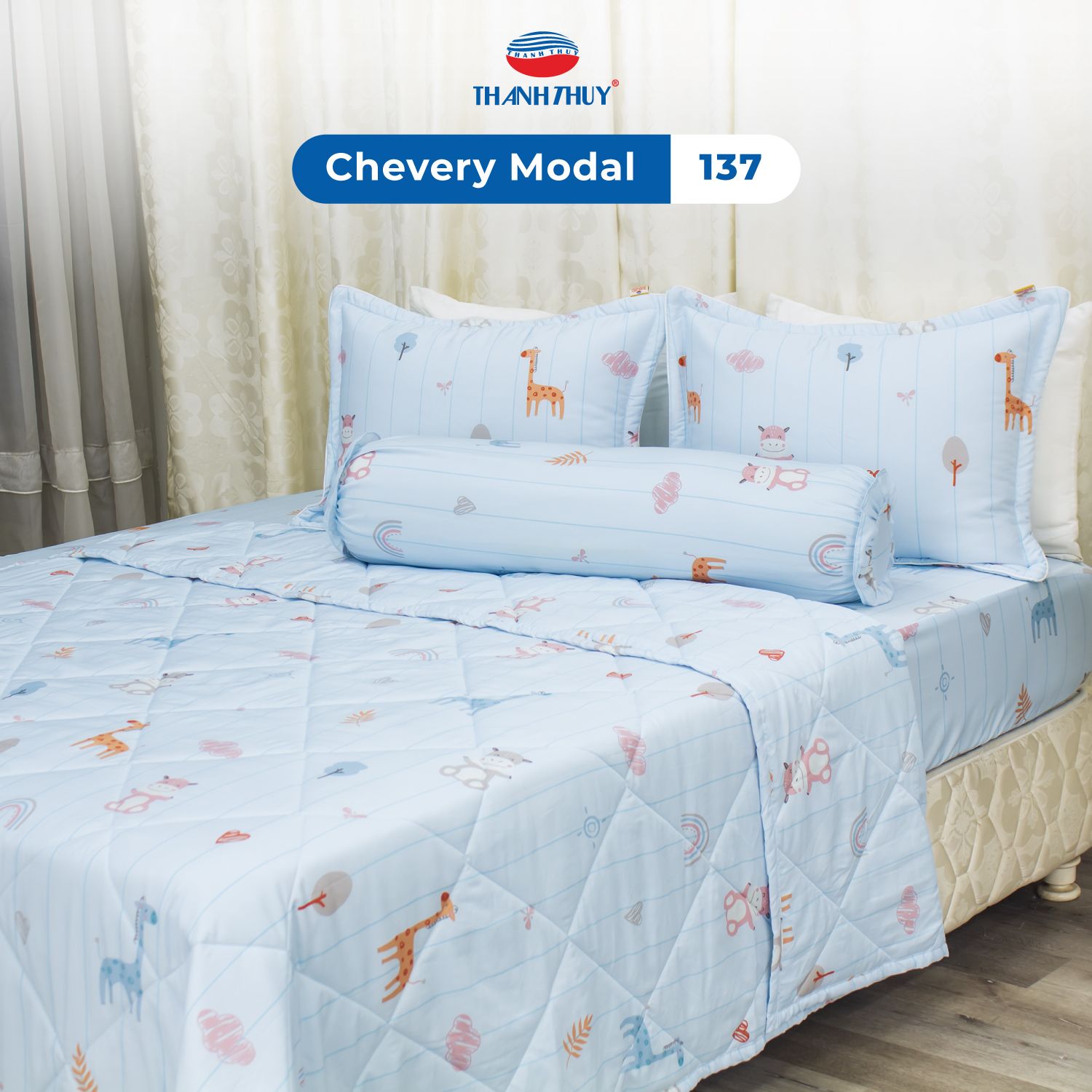  Chăn Lẻ Lụa Chevery Modal 137 