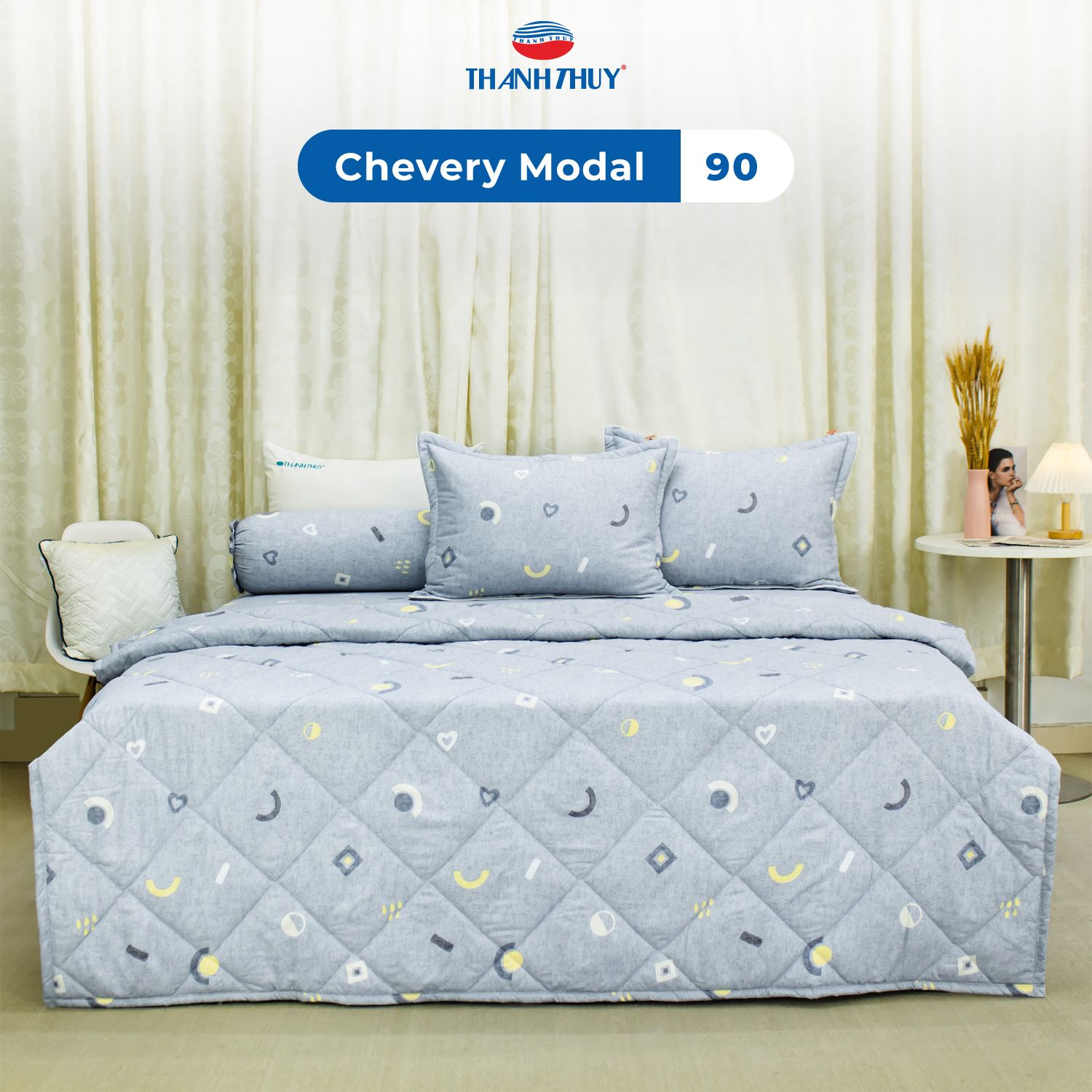  Bộ Ga Bọc Lụa Chevery Modal 90 