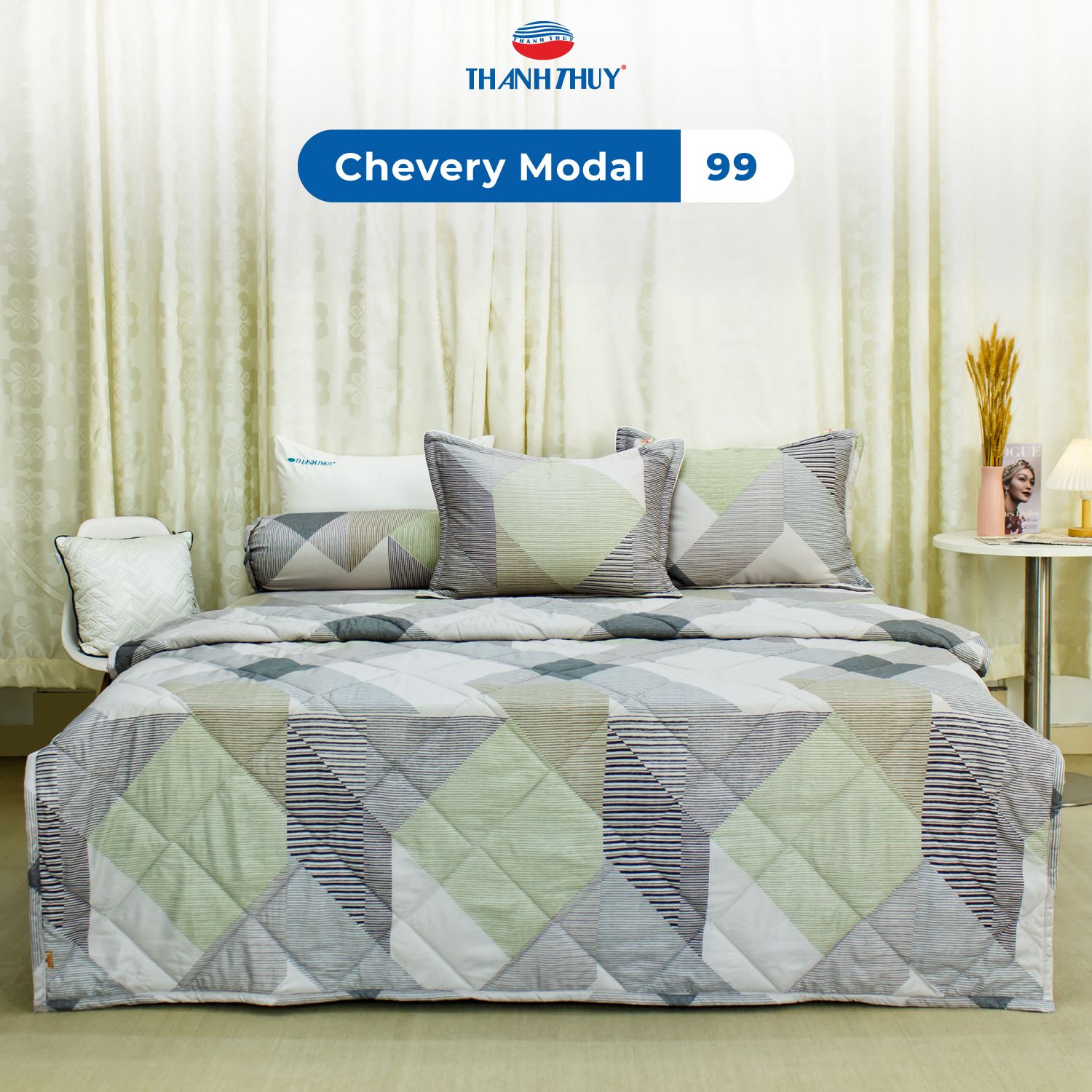  Bộ Ga Bọc Lụa Chevery Modal 99 