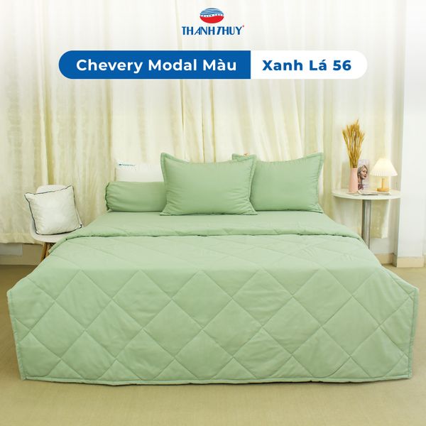  Bộ Ga Bọc Lụa Chevery Modal Màu Xanh Lá (56) 