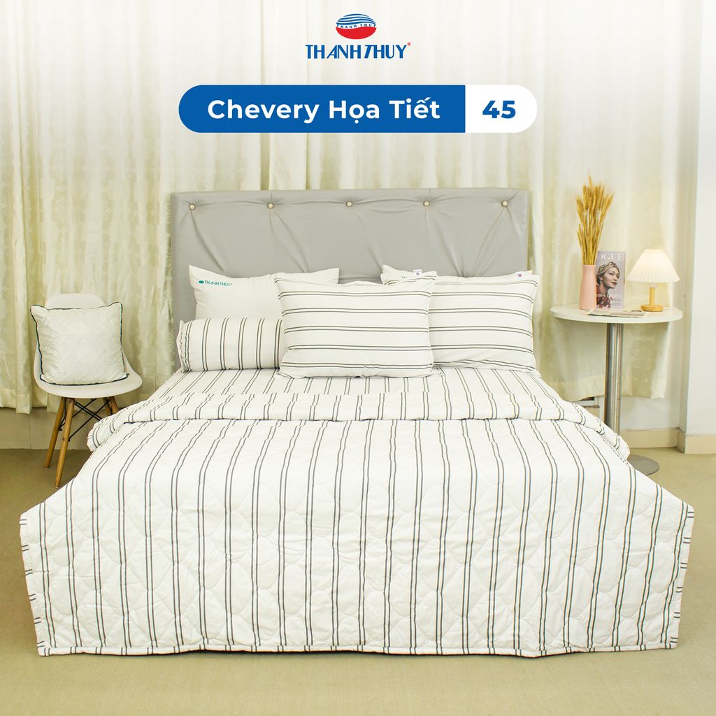  Chăn Lẻ Microfiber Chevery Họa Tiết 45 