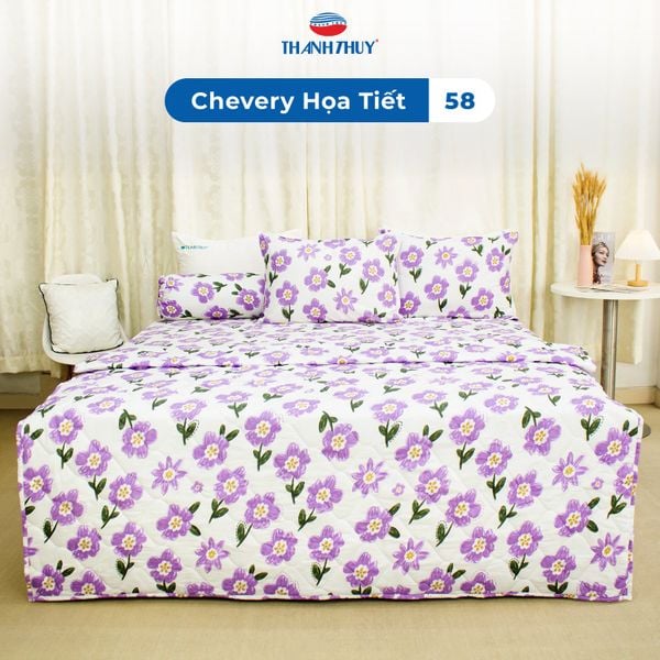  Ga Bọc Microfiber Chevery Họa Tiết 58 