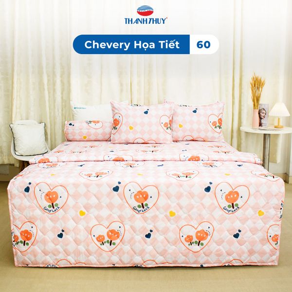  Chăn Lẻ Microfiber Chevery Họa Tiết 60 