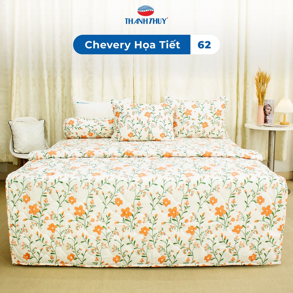  Vỏ Gối Lẻ Microfiber Chevery Họa Tiết 62 