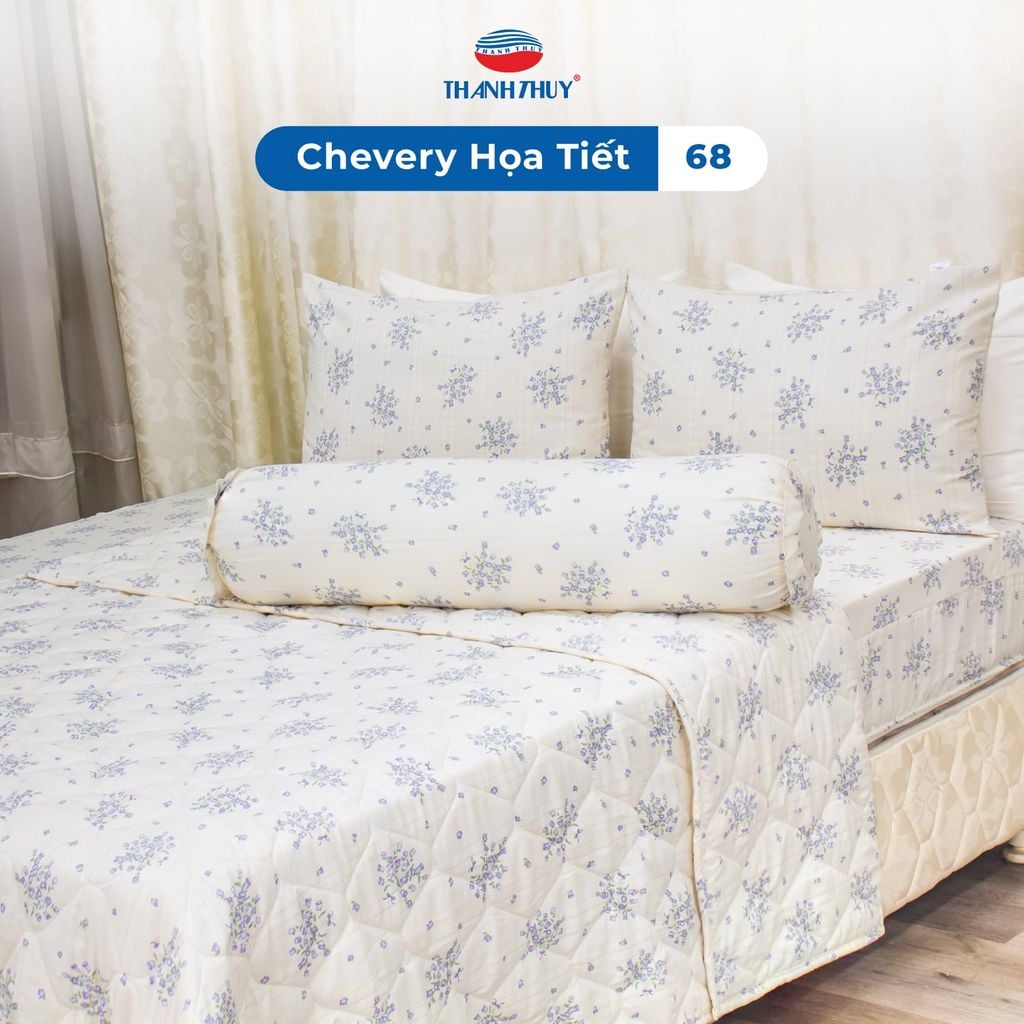  Chăn Lẻ Microfiber Chevery Họa Tiết 68 