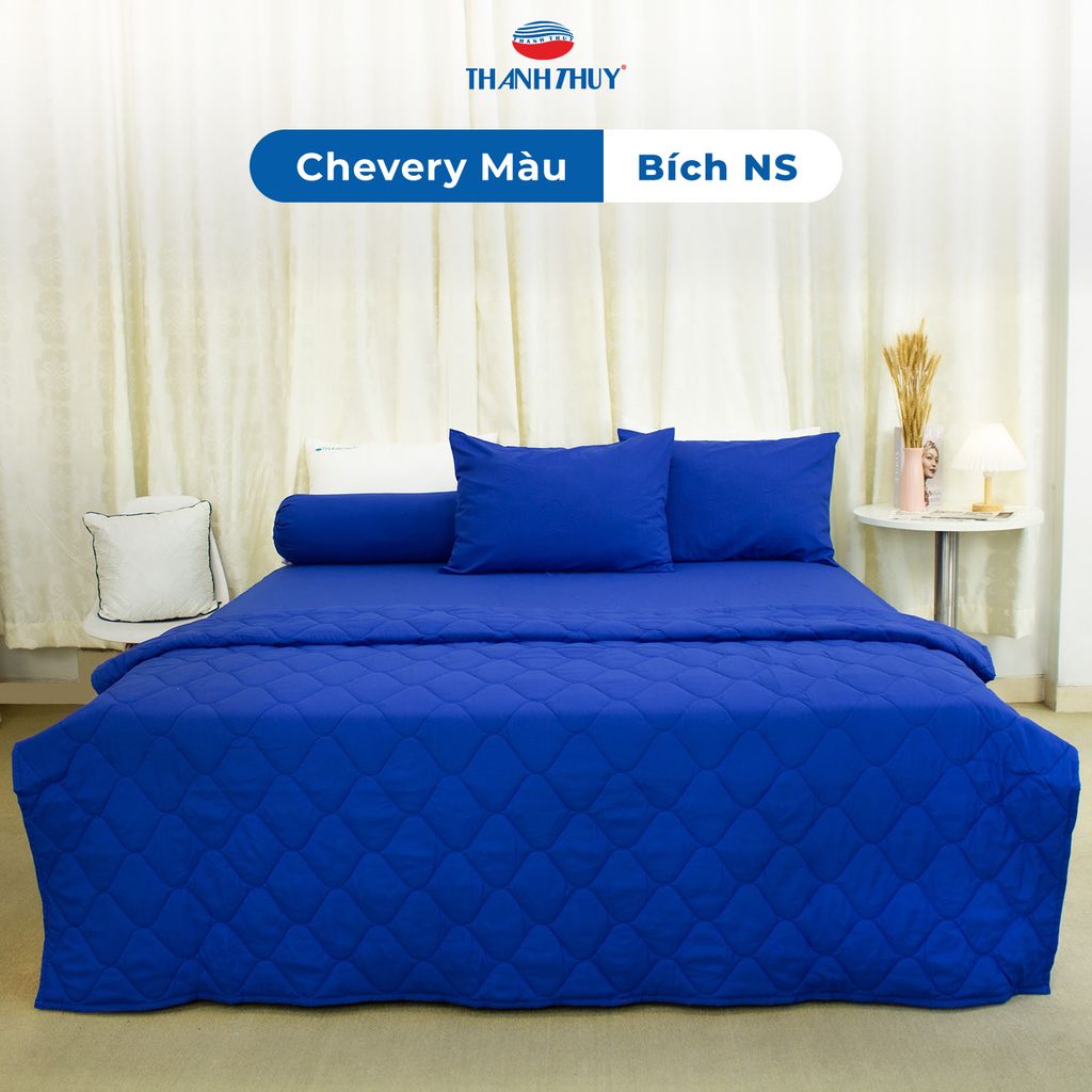  Vỏ Gối Lẻ Microfiber Chevery Màu Bích (NS) 