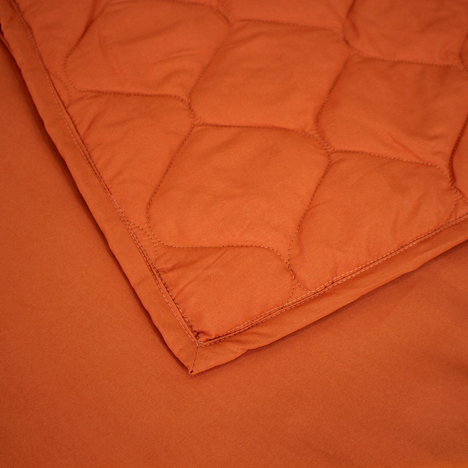  Chăn Lẻ Microfiber Chevery Màu Cam Đậm (1) 