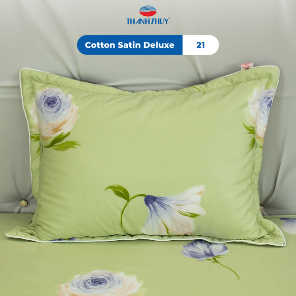  Vỏ Gối Lẻ Cotton Satin Deluxe 21 