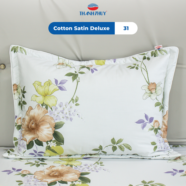  Vỏ Gối Lẻ Cotton Satin Deluxe 31 