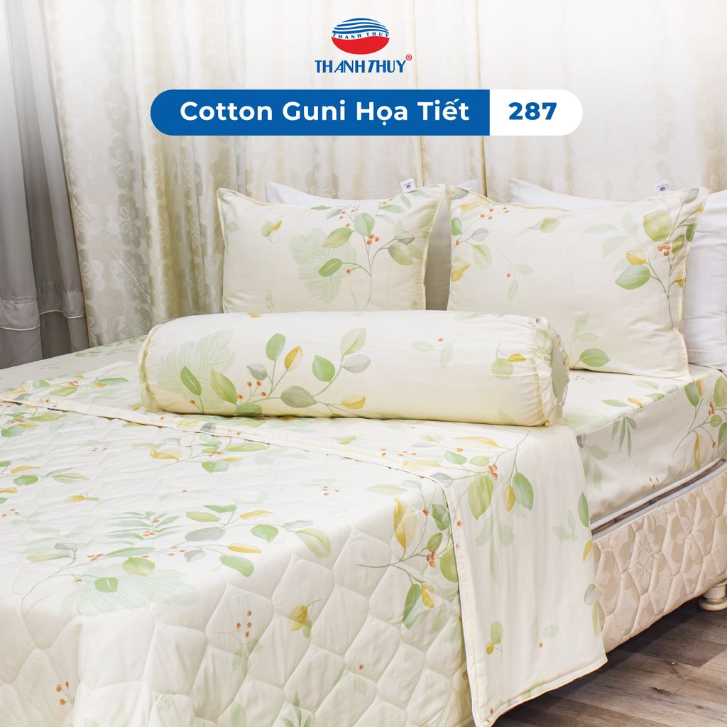  Mền Dằn Gòn 1 Mặt 180*200 Guni Họa Tiết 287 