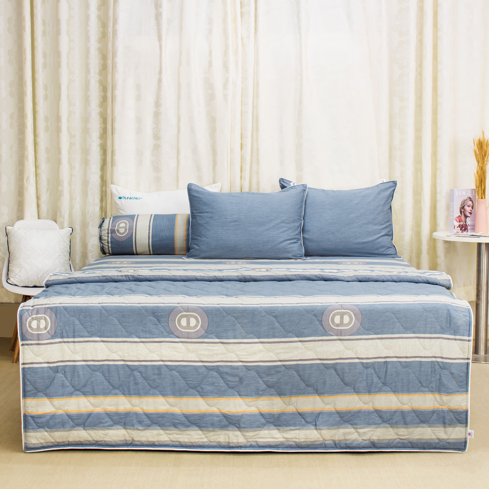  Bộ Ga Bọc Cotton Guni Họa Tiết 74 