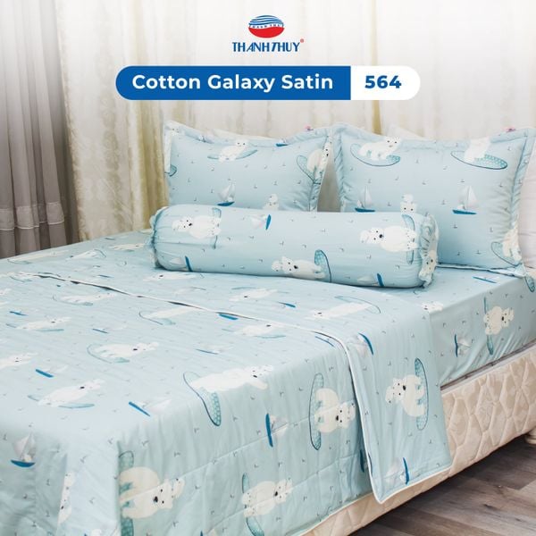  Vỏ Gối Lẻ Cotton Galaxy Satin 564 