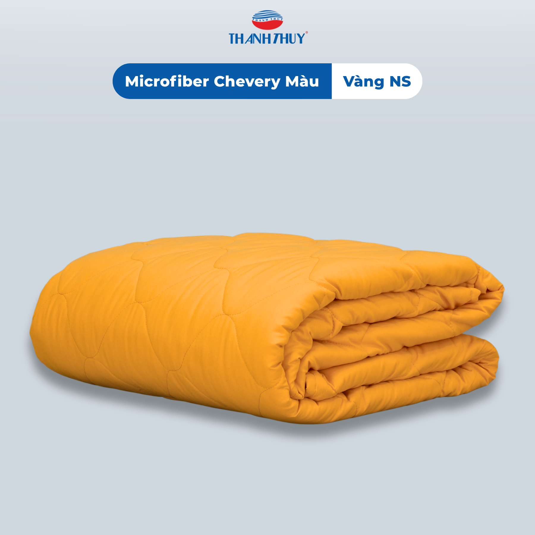  Chăn Lẻ Microfiber Chevery Màu Vàng (NS) 