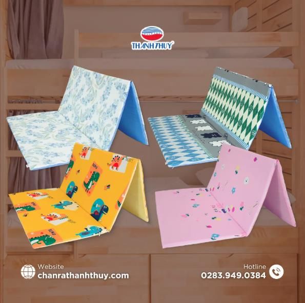  Nệm Bông Ép Gấp Trường Học – Ký Túc Xá 