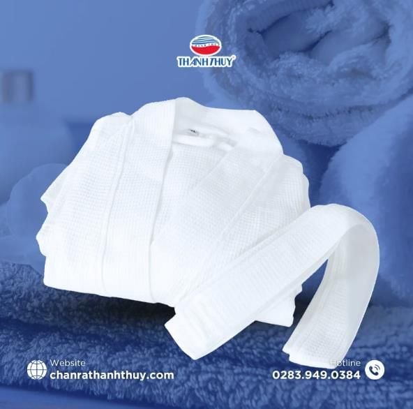  Áo Choàng Tắm Tổ Ong Loại A Spa, Thẩm Mỹ Viện, Quán Massage 