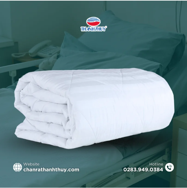  Chăn, Mền Sọc Chần Gòn Bệnh Viện 