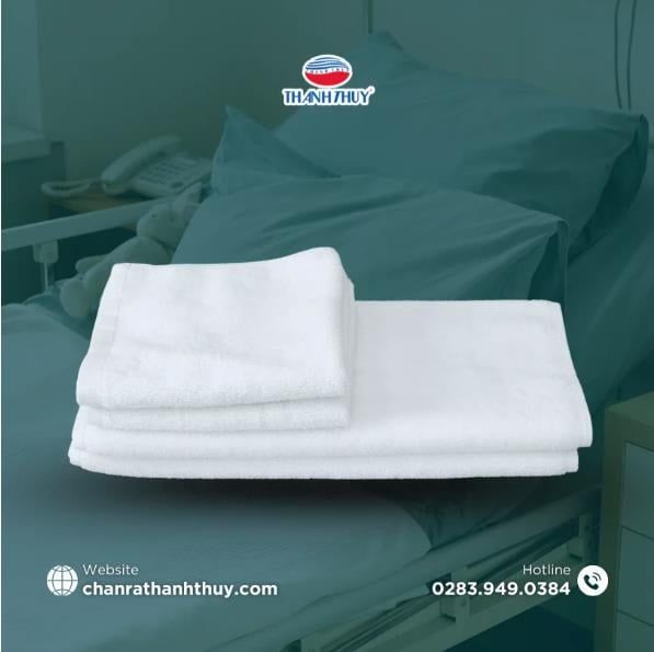  Khăn Cotton Bệnh Viện 