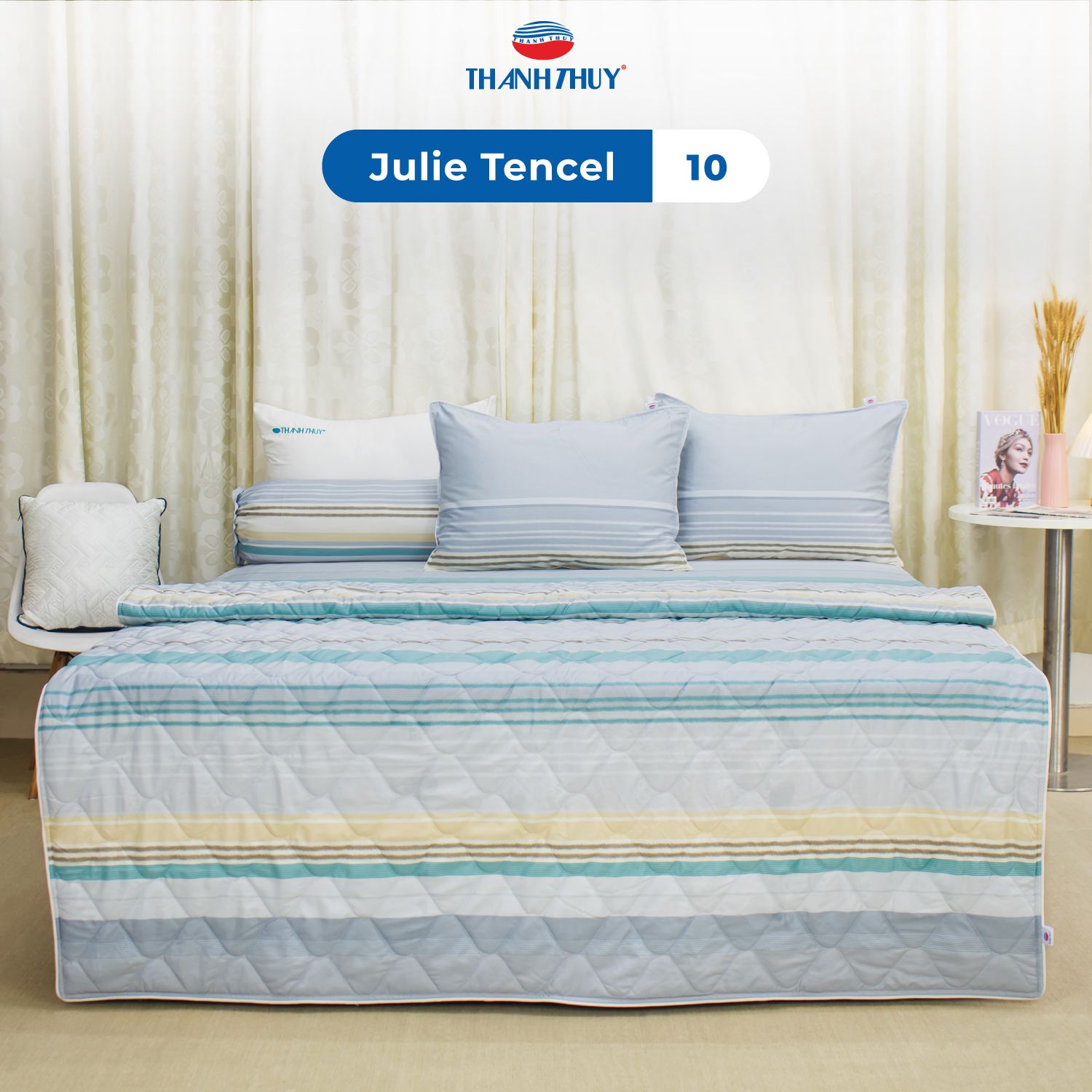  Vỏ Gối Lẻ Julie Tencel 10 