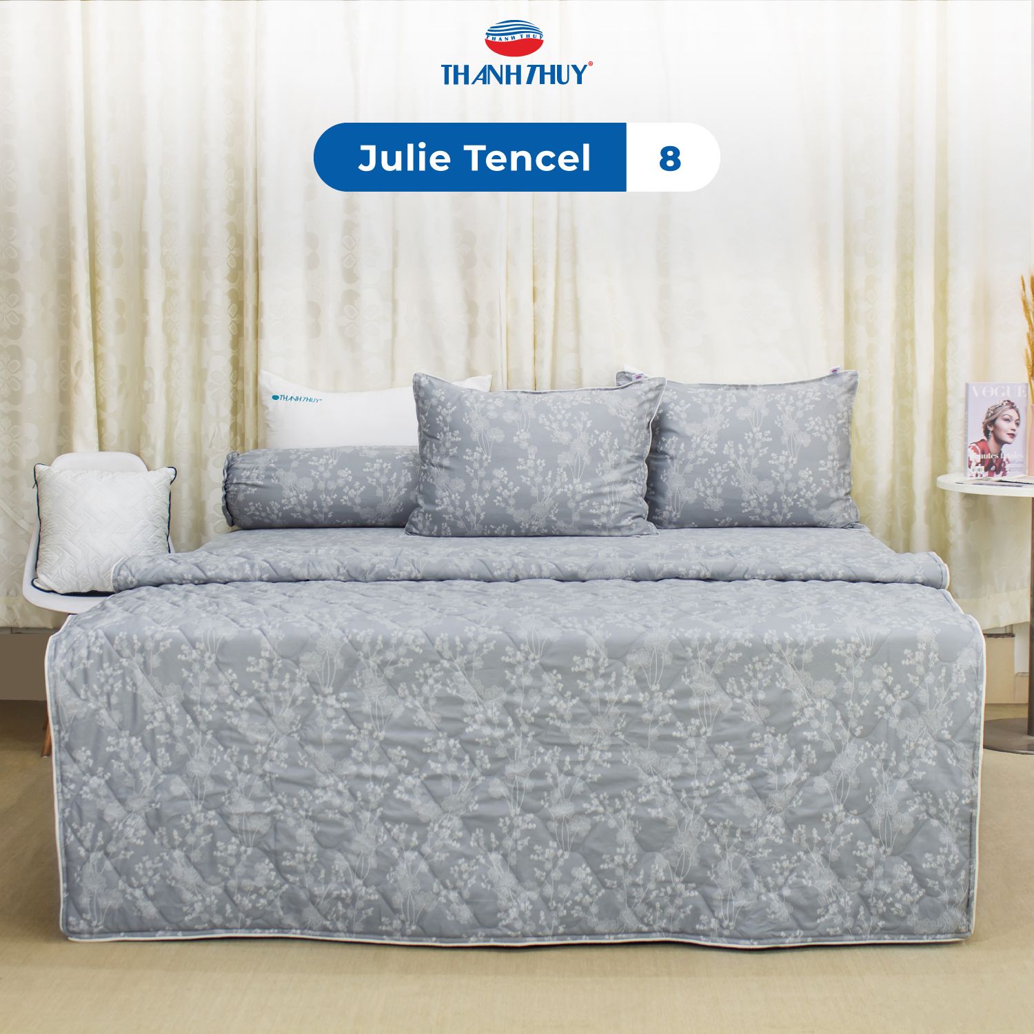  Vỏ Gối Lẻ Julie Tencel 8 