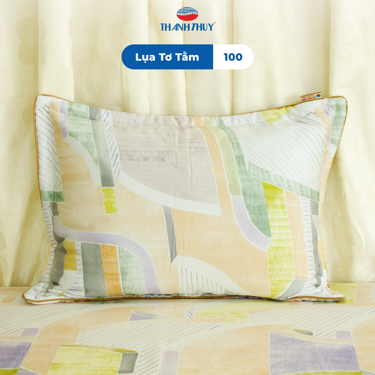  Vỏ Gối Lẻ Lụa Tơ Tằm 100 